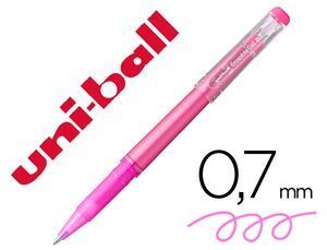 ROTULADOR GEL BORRABLE UNI-BALL UF-222 0,7 MM ROSA