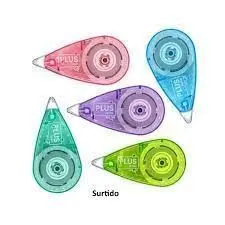 Corrector Cinta Plus Whiper Mini Paste 4,2Mm X 6M Colores Surt.
