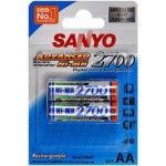 PILAS RECARGABLES SANYO AA 2700