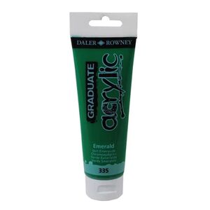 PINTURA ACRILICA GRADUATE 120ML VERDE ESMERALDA