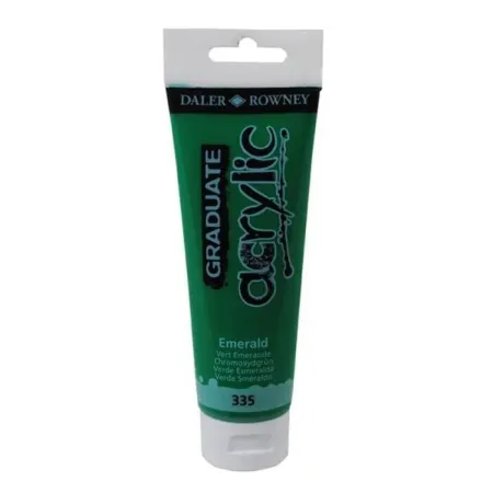Pintura Acrilica Graduate 120Ml Verde Esmeralda