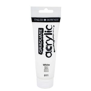 PINTURA ACRILICA GRADUATE 120ML BLANCO