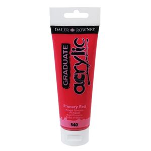 PINTURA ACRILICA GRADUATE 120ML ROJO PRIMARIO