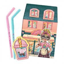 CUADERNO A5 CON NOTAS ADHESIVAS Y DOS BOLIGRAFOS HARMONIE LINE VICTORIA