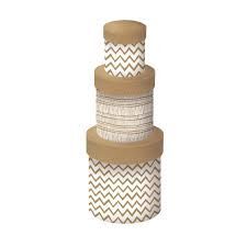 SET 3 CAJAS REDONDAS INSTINCT