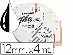 Cinta Rotular Dymo Letratag Papel