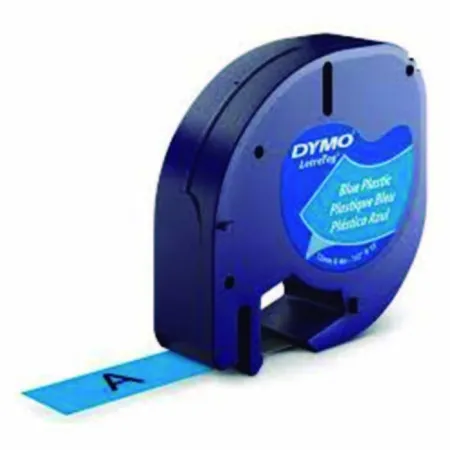 Cinta Rotular Dymo Letratag Negro/Azul