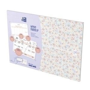 BLOC A4 OXFORD FLORAL PLANNER SEMANA 60H 90GR