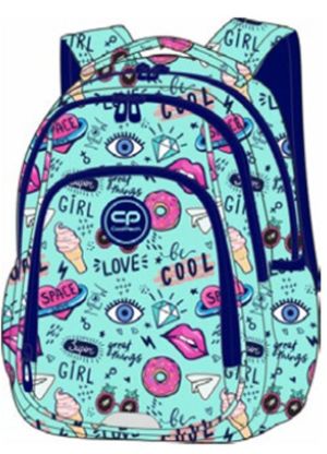 MOCHILA ESCOLAR STRIKE MINT DOODLES COOLPACK