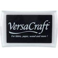 TINTA VERSACRAFT TEXTIL NEGRO