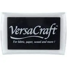 Tinta Versacraft Textil Negro