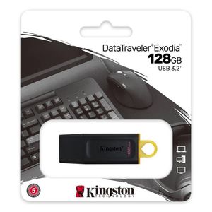 MEMORIA USB KINGSTON 128GB DT EXODIA