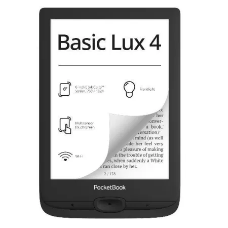 Libro Electronico Pocketbook Basic Lux 4 Negro