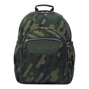 MOCHILA CRAYOLES VERDE MILITAR