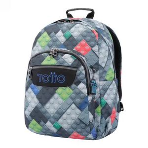 MOCHILA ACUARELES 20L BLOQUES TOTTO  