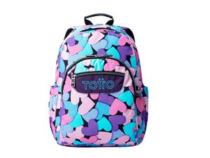 MOCHILA TOTTO ACUARELES DEAR BLUE 20L