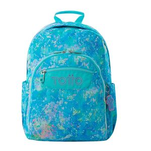 MOCHILA TOTTO ACUARELES GLITTER 20L