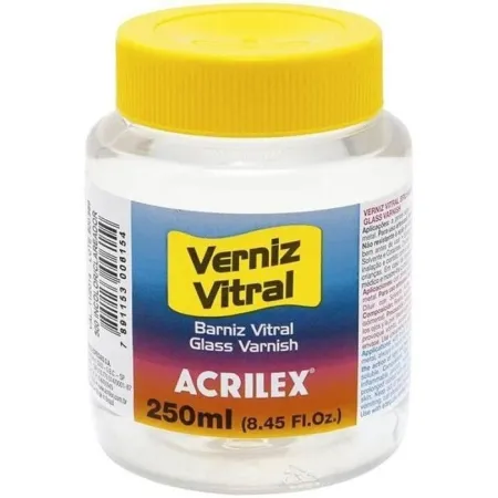 Barniz Vitral Acrilex 250Ml 500 Incoloro/Clareador