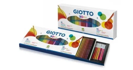 Estuche Giotto 90 Colores Rotuladores+Lapiceros
