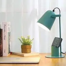 Lampara Mesa Metal Verde Xl2095