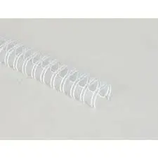 Espiral Wire 19Mm 2U. Blanco