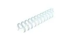 Espiral Wire Azul Bebe 19Mm 2U.