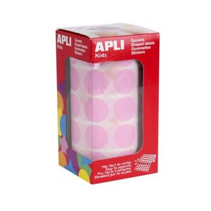 ROLLO GOMETS APLI CIRCULO 20MM ROSA