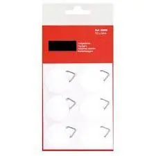 Colgadores Papel Adhesivo 12Ud