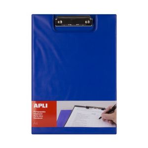 CLIPBOARD PP CON SOLAPA COL.AZUL A4