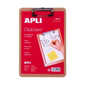 CLIPBOARD MADERA A5 APLI