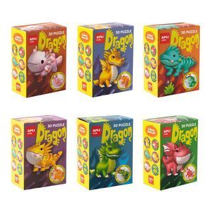 PUZZLE DRAGON 3D SURTIDOS
