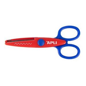 TIJERA CREATIVA ZIG-ZAG 13,5CM APLI