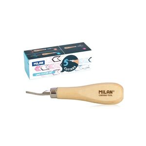 SET CUTTER LINO 5 CUCHILLAS (GUBIAS) MILAN