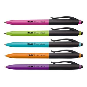 BOLIGRAFO MILAN P1 TACTIL VIOLETA