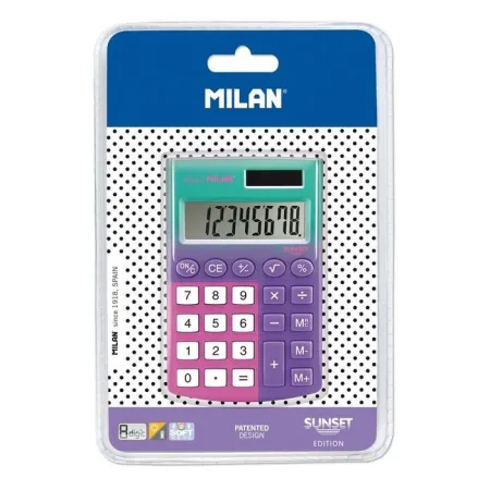 Calculadora Milan Pocket Sunset Lila-Rosa