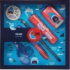 Set Papeleria Milan Shark Attack