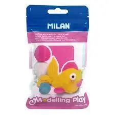 Pasta de Modelar Play Rosa 100Gr.