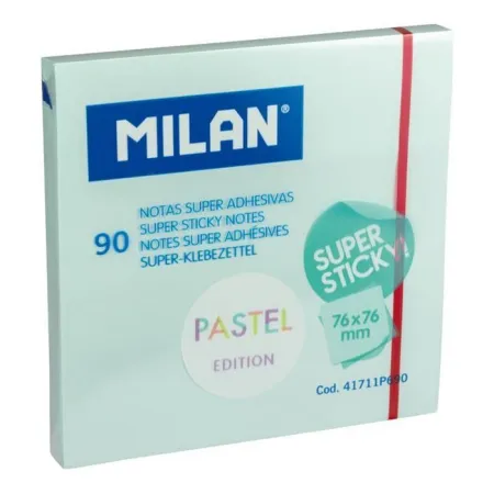 Notas Super Adhesivas 76X76 Pastel Azul