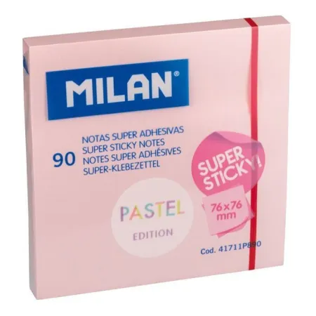 Notas Adhesivas Milan Pastel Rosa