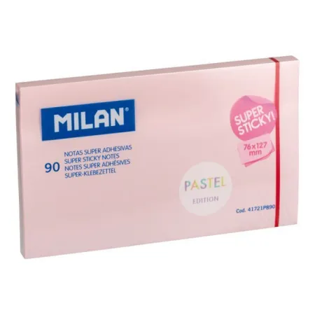 Notas Super Adhe. 76X76 Rosa Pastel