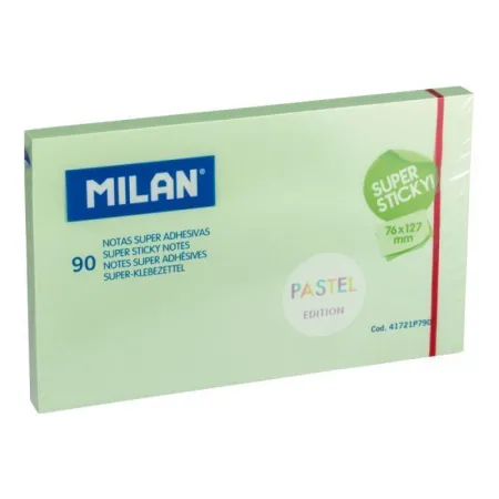 Notas Super Adhesivas Pastel Verde
