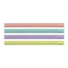 Regla Triangular 15Cm New Look Colores Milan