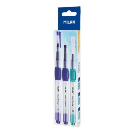Pinceles Waterbrush Milan 3 ud.