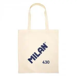 Bolsa Tela Milan Since 1918 Beig