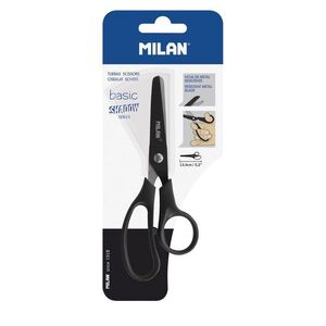 TIJERAS MILAN 13CM BASIC SHADOW NEGRAS