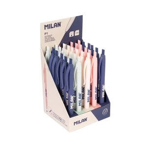 BOLIGRAFO S.1918 MILAN TINTA AZUL COLORES