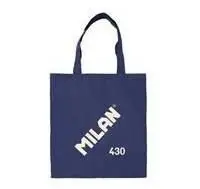 Bolsa Tela Milan Since 1918 Azul