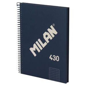 BLOC MILAN A5 5X5 80H 95GR AZUL 430