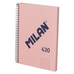 BLOC MILAN A5 5X5 80H 95GR ROSA 430