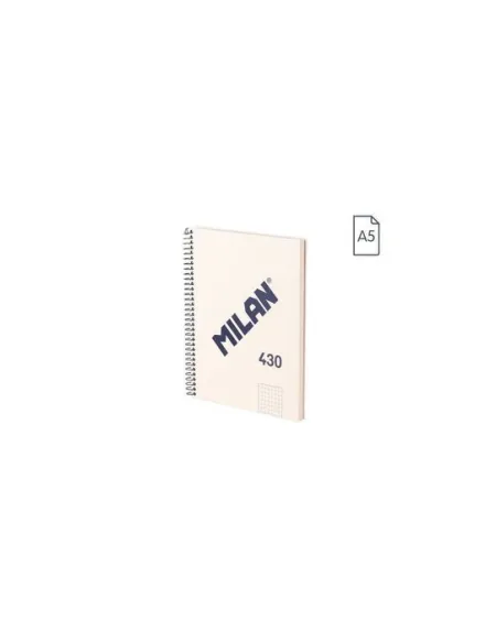 Bloc Milan A5 5X5 80H 95Gr Beige 430